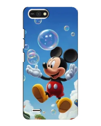 Чехол для TECNO POP 2F с картинкой «Mickey и мыльные пузыри» Чехол для TECNO POP 2F с картинкой «Mickey и мыльные пузыри»
