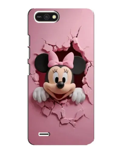 Чехол для TECNO POP 2F с картинкой «Минни сквозь стену» Чехол для TECNO POP 2F с картинкой «Минни сквозь стену»