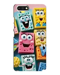 Чохол для TECNO POP 2F з картинкою «Кольорові губки»