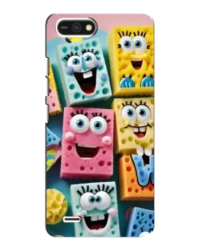 Чохол для TECNO POP 2F з картинкою «Кольорові губки»