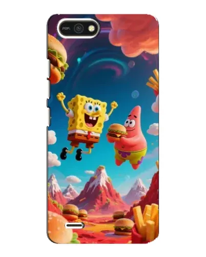 Чохол для TECNO POP 2F з картинкою «Космічний фастфуд»