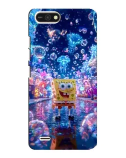 Чохол для TECNO POP 2F з картинкою «Неоновий океан»