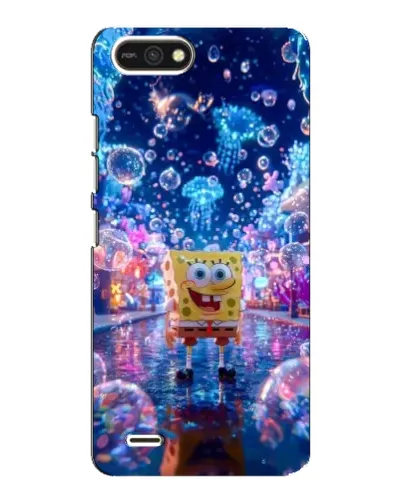 Чохол для TECNO POP 2F з картинкою «Неоновий океан»