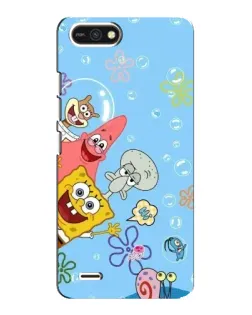 Чохол для TECNO POP 2F з картинкою «Веселі бульбашки»