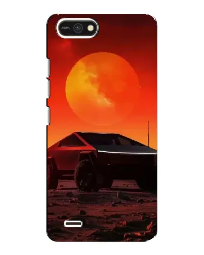 Чохол для TECNO POP 2F з картинкою «Cybertruck на Марсі»