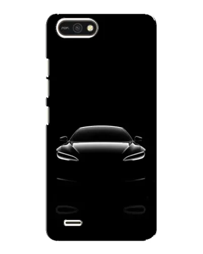 Чохол для TECNO POP 2F з картинкою «Силует Tesla Night»