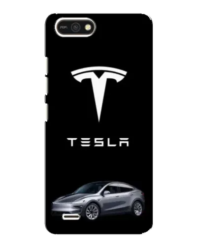 Чохол для TECNO POP 2F з картинкою «Tesla Model Y»