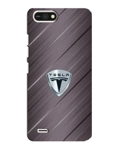Чохол для TECNO POP 2F з картинкою «Металева текстура Tesla»