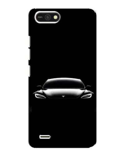 Чохол для TECNO POP 2F з картинкою «Фари Tesla Night»
