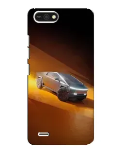 Чохол для TECNO POP 2F з картинкою «Cybertruck у пустелі»