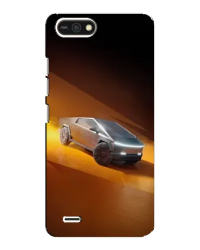Чохол для TECNO POP 2F з картинкою «Cybertruck у пустелі»
