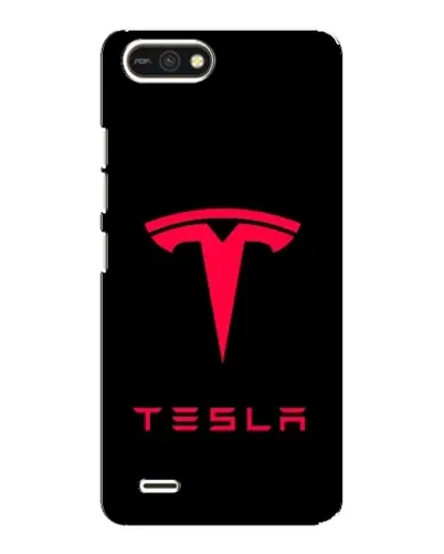 Чохол для TECNO POP 2F з картинкою «Tesla Red Logo»