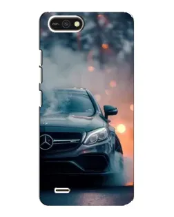 Чохол для TECNO POP 2F з картинкою «Mercedes — нічне місто»