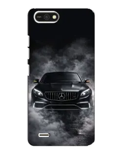 Чохол для TECNO POP 2F з картинкою «Mercedes у диму»