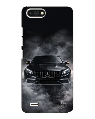 Чохол для TECNO POP 2F з картинкою «Mercedes у диму» Чохол для TECNO POP 2F з картинкою «Mercedes у диму»