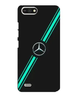 Чехол для TECNO POP 2F с картинкой «Спортивные линии Mercedes»