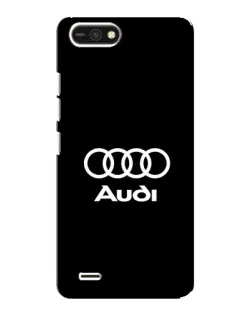 Чехол для TECNO POP 2F с картинкой «Классическое лого Audi»
