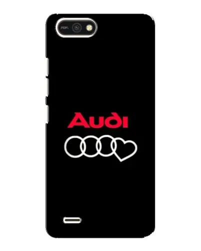 Чехол для TECNO POP 2F с картинкой «Логотип Audi Heart»