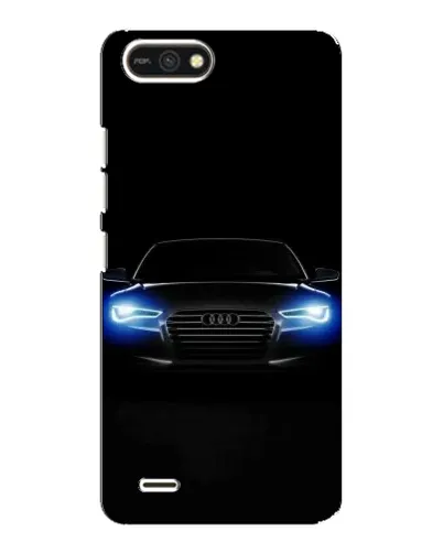 Чехол для TECNO POP 2F с картинкой «Audi в неоне»