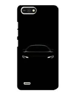 Чехол для TECNO POP 2F с картинкой «Взгляд Audi в темноте»