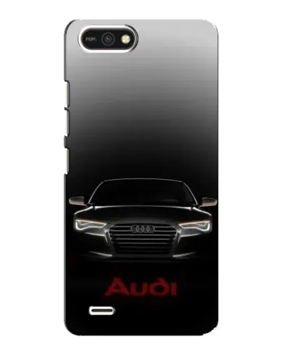 Чехол для TECNO POP 2F с картинкой «Audi — градиентный контур»