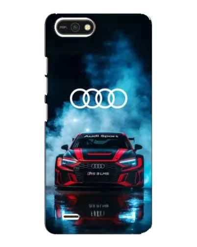 Чехол для TECNO POP 2F с картинкой «Audi Sport — неон»