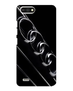 Чехол для TECNO POP 2F с картинкой «Audi — абстрактные кольца»