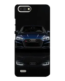 Чехол для TECNO POP 2F с картинкой «Audi — ночное отражение»