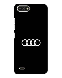 Чехол для TECNO POP 2F с картинкой «Audi White Logo»
