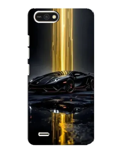 Чехол для TECNO POP 2F с картинкой «Ночной Lamborghini драйв»