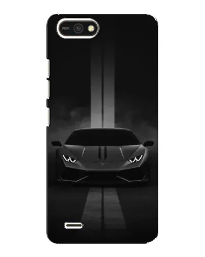 Чехол для TECNO POP 2F с картинкой «Lamborghini симметрия дорог»