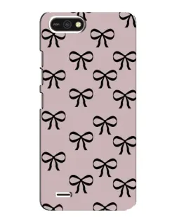 Чохол для TECNO POP 2F з картинкою «Чорні бантики»