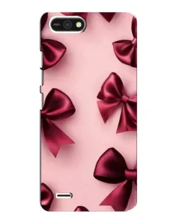 Чохол для TECNO POP 2F з картинкою «Бордовий атлас»