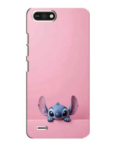 Чехол для TECNO POP 2F с картинкой «Stitch выглядывает»