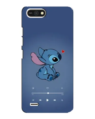 Чехол для TECNO POP 2F с картинкой «Музыкальный Stitch»