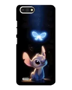 Чехол для TECNO POP 2F с картинкой «Сияющий Стич»
