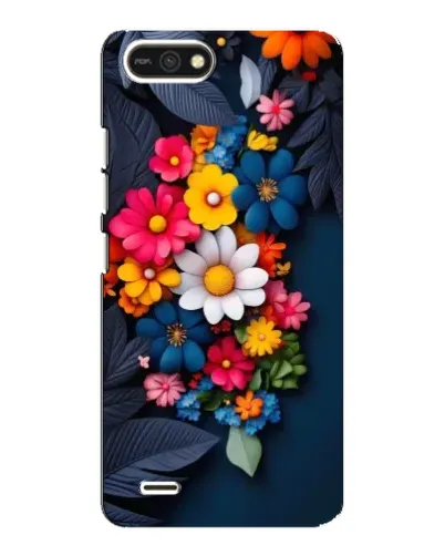 Чохол для TECNO POP 2F з картинкою «Квіткова феєрія»