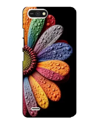 Чохол для TECNO POP 2F з картинкою «Райдужна квітка»