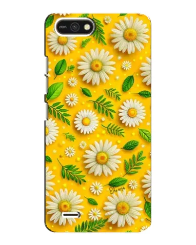 Чохол для TECNO POP 2F з картинкою «Ромашкове сонце»