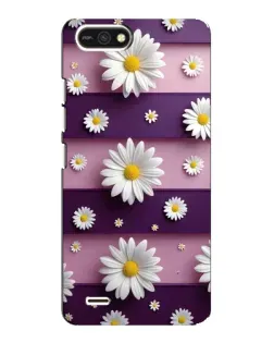 Чохол для TECNO POP 2F з картинкою «Ромашки на фіолетовому» Чохол для TECNO POP 2F з картинкою «Ромашки на фіолетовому»