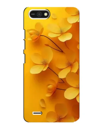 Чохол для TECNO POP 2F з картинкою «Золоті пелюстки»