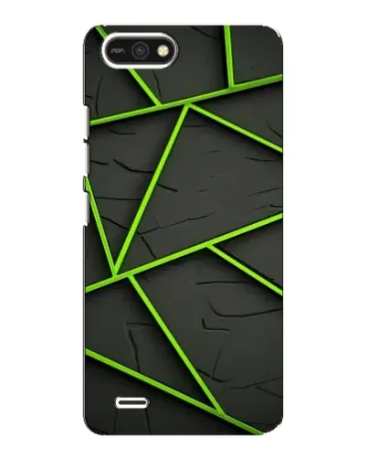 Чохол для TECNO POP 2F з картинкою «Зелені геометричні лінії» Чохол для TECNO POP 2F з картинкою «Зелені геометричні лінії»