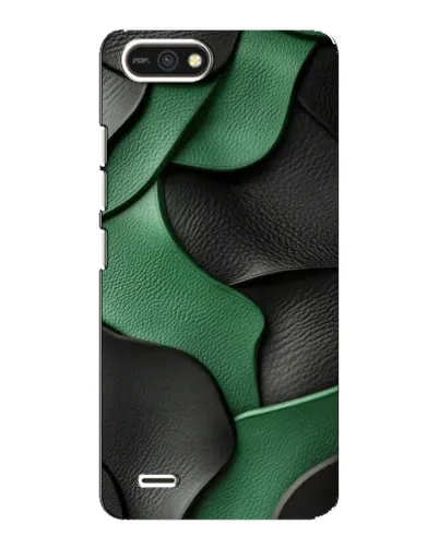 Чохол для TECNO POP 2F з картинкою «Зелені шкіряні хвилі» Чохол для TECNO POP 2F з картинкою «Зелені шкіряні хвилі»