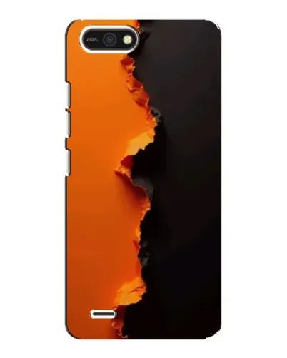 Чохол для TECNO POP 2F з картинкою «Помаранчевий розлом» Чохол для TECNO POP 2F з картинкою «Помаранчевий розлом»