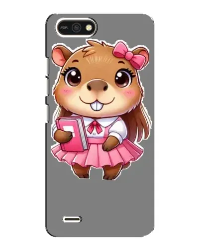 Чехол для TECNO POP 2F с картинкой «Девочка капибара» Чехол для TECNO POP 2F с картинкой «Девочка капибара»