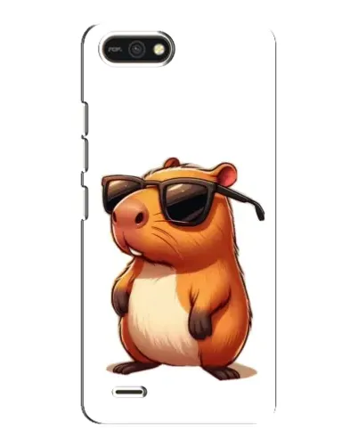 Чехол для TECNO POP 2F с картинкой «Капибара в очках» Чехол для TECNO POP 2F с картинкой «Капибара в очках»