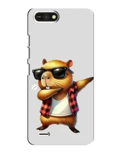 Чехол для TECNO POP 2F с картинкой «Капибара рэпер даб» Чехол для TECNO POP 2F с картинкой «Капибара рэпер даб»
