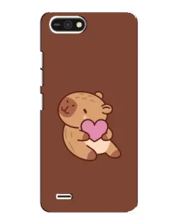 Чехол для TECNO POP 2F с картинкой «Капибара с сердцем» Чехол для TECNO POP 2F с картинкой «Капибара с сердцем»
