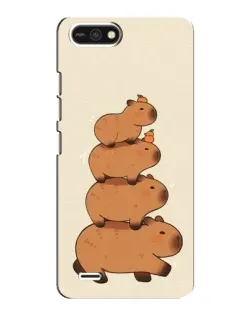 Чехол для TECNO POP 2F с картинкой «Башня из капибар» Чехол для TECNO POP 2F с картинкой «Башня из капибар»