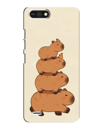 Чехол для TECNO POP 2F с картинкой «Башня из капибар» Чехол для TECNO POP 2F с картинкой «Башня из капибар»